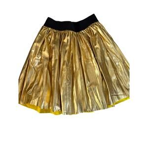 Tea collection gold skirt size 7